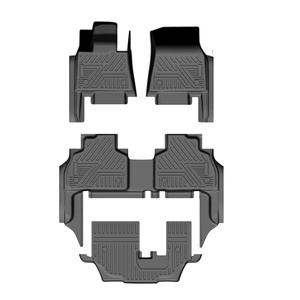 Alfombrillas de Goma 3D 5D Personalizadas para el Interior del Automóvil, Alfombrillas Antideslizantes para Automóviles de 7 Plazas, para BMW X7 2019 con Volante a la Izquierda - Product Image 1