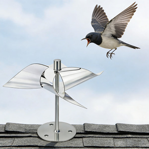 Ahuyentador de Aves Reflectante de Grado Industrial N60 Personalizable con Soporte OEM, Dispositivo Giratorio para Disuadir Aves en Todas las Condiciones Climáticas - Product Image 2