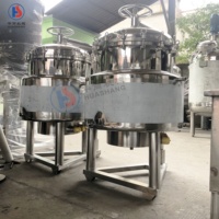 Machine de fabrication de savon liquide chauffante électrique en acier inoxydable, cuve de mélange pour ligne de production de détergent