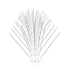50CM5 rangée 60 éperon en acier inoxydable Anti-oiseau balcon avant-toit lecteur chat oiseau éperon Anti-escalade oiseau éperon pour le nouvel an - Product Image 2
