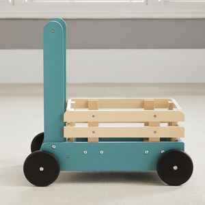 Asweets Summer Ice Cream Wooden Multi Functional <strong>Walker</strong> Shape Matching Trolley <strong>Three</strong>-<strong>wheeled</strong> Baby <strong>Walker</strong> - Product Image 3