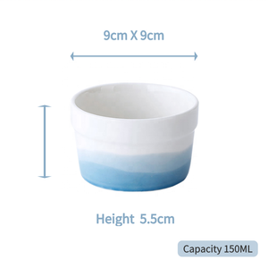 Ciotole in Ceramica Ecologiche per <span class=keywords><strong>Colazione</strong></span> e Cena, Adatte per Feste, con Ciotola Sicura per Torte e Dessert - Product Image 3