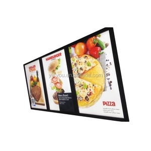 Cadre d'affichage magnétique à LED, nouveauté, boîte à lumière publicitaire, cadre lumineux circulaire - Product Image 1