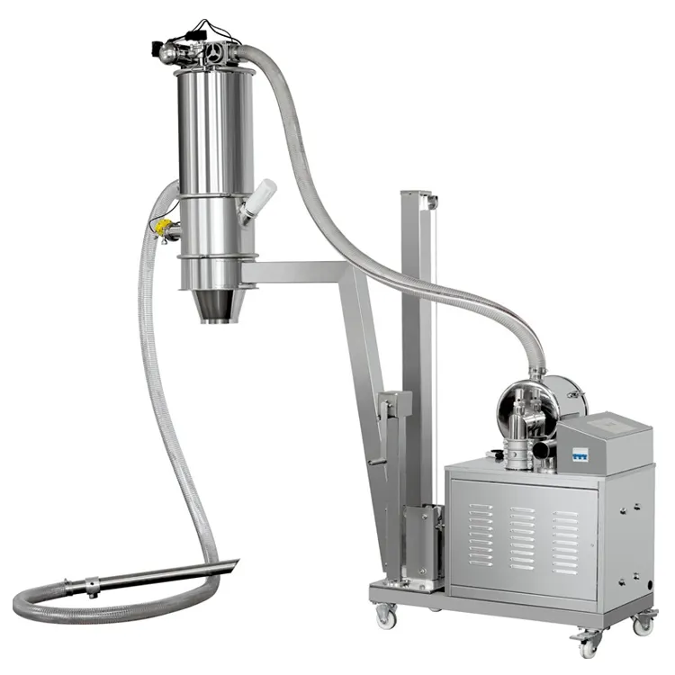 Granule Vacuum Loader High Effciency Automatic Plastic Granules Conveyor Vacuum Loader