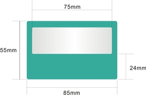 अनुकूलित आकार पीवीसी ताल कार्ड प्रकार, पारदर्शी Fresnel लेंस व्यापार कार्ड के साथ आवर्धक कांच - Product Image 6