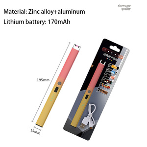 Đèn khò điện không lửa, chống gió, có pin sạc <span class=keywords><strong>USB</strong></span>, công tắc an toàn kép - Product Image 2