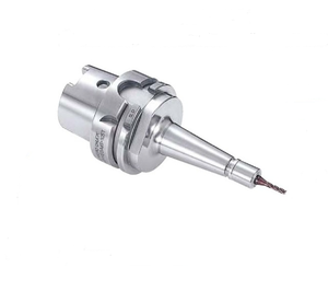 BIG DAISHOWA CHUCK Mandril de pinza de alta velocidad con vástago ultrafino de 10 mm de diámetro exterior, con interferencia minimizada y doble contacto, HSK Sha - Product Image 1
