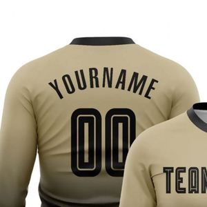 Men Gradient <b>Long</b> Sleeve Soccer Jersey Breathable Football Training Shirt Quick Dry Athletic Sportswear for <b>Matches</b> Practice - Product Image 5