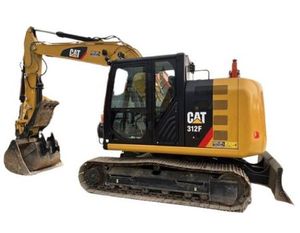 Excavatrice sur chenilles 312D d'origine japonaise, 13500 kg, 100 % prête à l'emploi avec moteur/pompe/boîte de vitesses haute performance - Product Image 1