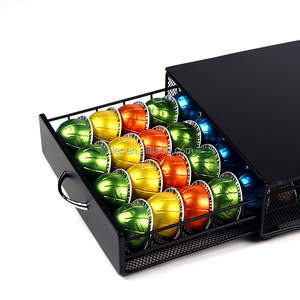Cajón de almacenamiento K-cup, organizador de cápsulas de <span class=keywords><strong>café</strong></span>, cajón de almacenamiento para cápsulas - Product Image 5