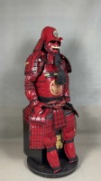 Tragbare Traditionelle Japanische Samurai-Rüstung Vintage Echtleder Unisex Erwachsenen TV- & Film-Cosplay-Kostüm für Live-Action