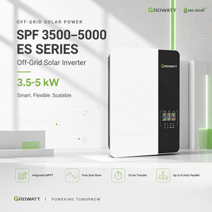 Onduleur solaire monophasé hors réseau haute fréquence <span class=keywords><strong>Growatt</strong></span> <span class=keywords><strong>SPF</strong></span> <span class=keywords><strong>3500</strong></span> <span class=keywords><strong>ES</strong></span> <span class=keywords><strong>SPF</strong></span> 5000 <span class=keywords><strong>ES</strong></span> 3.5kW 5kW 48V - Product Image 1