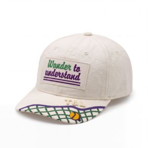 Gorra de Béisbol Deportiva de 6 Paneles, Ajustable, Impermeable, con Etiqueta Tejida Personalizada con Logotipo, 100% Poliéster, Estilo Étnico, para Deportes al Aire Libre - Product Image 1