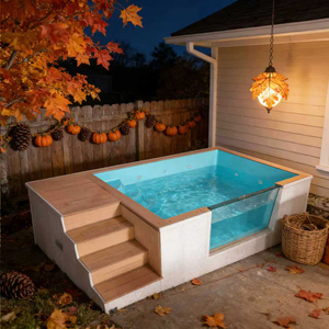 Solution de piscine compacte pour petits jardins avec chauffage et jets - Product Image 6