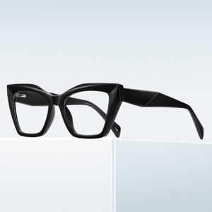 Visualmate Vente en gros TR90 Montures de lunettes œil de chat léopard OEM/ODM Montures de lunettes anti-lumière bleue Montures de lunettes - Product Image 1