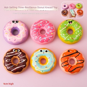 New Arrival Realistic Food Donut Squishy Soft PU Slow <b>Rebound</b> Squeeze Toy Adult Decompression Desktop Decorations Bulk - Product Image 5