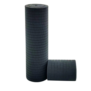 Nhà sản xuất tinh khiết màu đen Polyester + polyamide + spandex đàn hồi Webbing dây đeo - Product Image 1