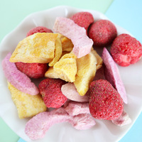 Produsen Fd Grosir Buah Kering Beku, Stroberi, Mangga, Persik, Kurma Irisan Campuran, Pengawetan Air