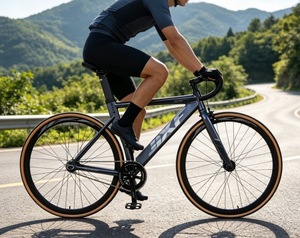 Bicicleta de Montaña 700C de Fábrica, Cuadro de Aleación de Aluminio, Bicicleta de Piñón Fijo, Bicicleta de Pista Económica para Adultos - Product Image 3
