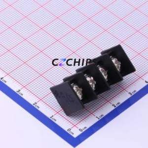 KF25C-7.62-4P Barrier Terminal Block Through hole Component (THT),P=7.62mm Connector Two Sides 7.62mm 1x4P Straight Pin - Product Image 1