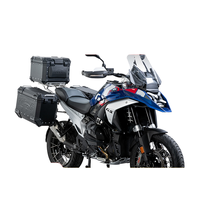 Nouvelles Valises Latérales et Top Case en Alliage d'Aluminium à Dégagement Rapide pour R1300GS, 45L, Étanche et Facile à Transporter