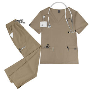 طقم سكراب طبي موحد قابل للتخصيص للمستشفيات، ملابس عمل عصرية للممرضات، سكراب جراحي وأزياء طبية للأطباء - Product Image 5