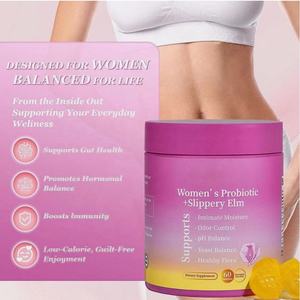 Gomitas Probióticas con Olmo Resinoso para Mujeres, Suplementos Herbales para el Equilibrio del pH Femenino, Gran Venta - Product Image 3