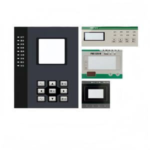 OEM High Quality <b>Silk</b> Screen Printed Acrylic Front Panel Plastic <b>Sheet</b> Membrane Button Touch Switch Model QD-236 Custom Brand - Product Image 1