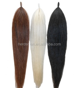 Extensions de cheveux de queue de <span class=keywords><strong>cheval</strong></span> 100% faites à la main avec des poils de queue de <span class=keywords><strong>cheval</strong></span> naturels de haute qualité, à tirage unique - Product Image 5