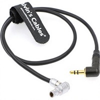 Câble audio Alvin's Cables, type auxiliaire ARRI Alexa Mini Camera, angle droit, 5 broches mâle, 3,5 mm TRS, 20 pouces, LW005TR50, scellé