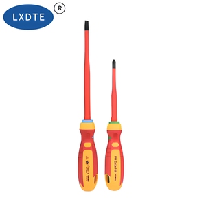 Outils d'électricien LXD Electrical, tournevis isolés VDE, tournevis à fente Philip, ensemble de tournevis isolés - Product Image 2