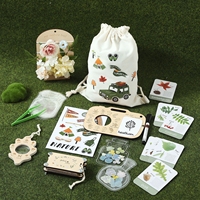 Kit de Explorador de la Naturaleza para Niños con Tablero de Caza del Tesoro, Juguetes de Aventura al Aire Libre para Niños y Niñas, Set Educativo de Aprendizaje STEM