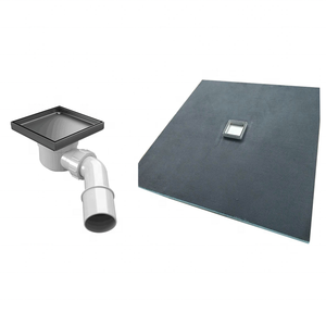 Bac <span class=keywords><strong>de</strong></span> <span class=keywords><strong>douche</strong></span> XPS en <span class=keywords><strong>mousse</strong></span> imperméable avec revêtement en fibre <span class=keywords><strong>de</strong></span> verre, grille <span class=keywords><strong>de</strong></span> <span class=keywords><strong>douche</strong></span> carrée EU UK - Product Image 5