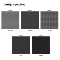 Écran LED RVB couleur pleine pour intérieur RGX 250*250mm P1.56 P1.9 P2.5 P2.6 P2.9 P3.9 P4.8 – Mur vidéo LED et écran LED de location