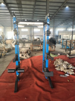 Rack de puissance d'équipement de gymnastique de forme physique avec la machine de squat de puissance d'appareil de gymnastique de poulie de câble