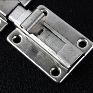 Ferramenta per Mobili all'Ingrosso, Chiavistello Moderno e Semplice per Porte in Legno da Bagno, Montaggio Superficiale, Manuale, Antifurto - Product Image 4