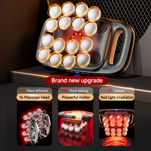 Massageador de Tecido Profundo LJ Wholesale com 16 Cabeçotes, 30 Intensidades, 3 Modos, Pistola de Massagem para Pescoço e Ombros - Product Image 6