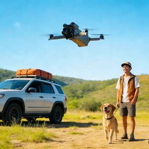 โดรน <span class=keywords><strong>Mini</strong></span> 5 <span class=keywords><strong>Pro</strong></span> รุ่นกลางคืน พร้อมระบบหลบหลีกสิ่งกีดขวางรอบทิศทาง ระบบติดตามอัจฉริยะ น้ำหนักเบา กล้อง 4K รีโมทคอนโทรล เหมาะสำหรับผู้เริ่มต้น - Product Image 6