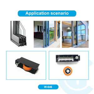 Rouleau de roue de fenêtre en plastique W-646 pour fenêtre et porte coulissantes à battant Hôtel Bureau Matériaux de construction sur le marché africain - Product Image 6