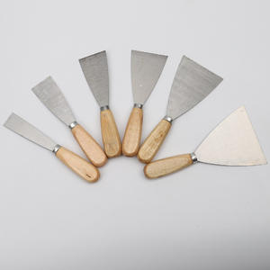 Couteau à mastic à manche en bois, outil de peinture, grattoir de nettoyage, spatule, vente en gros d'usine - Product Image 5