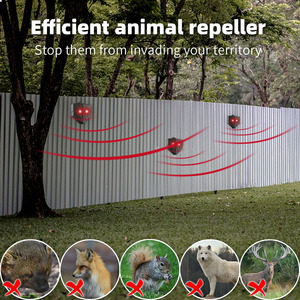 Năng lượng thấp Red LED ánh sáng nhấp nháy động vật Repeller ngăn chặn động vật hoang dã chẳng hạn như chồn, Gấu trúc và Sóc - Product Image 6
