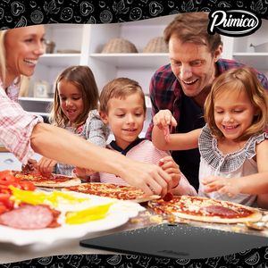 Piastra in Acciaio per <span class=keywords><strong>Pizza</strong></span> <span class=keywords><strong>da</strong></span> <span class=keywords><strong>Forno</strong></span> e Griglia 16"x13.4" - La Soluzione Definitiva per Croste Perfette, Maggiore Conducibilità, Alternativa Premium alla <span class=keywords><strong>Pietra</strong></span> Refrattaria - Product Image 6
