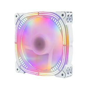 Ventilador de caja de computadora QiuzAim, ventilador enfriador de <span class=keywords><strong>CPU</strong></span> de 120mm con efecto de iluminación RGB, PC silencioso, velocidad de 1200RPM, ventiladores de refrigeración de <span class=keywords><strong>CPU</strong></span>, 1 paquete - Product Image 3