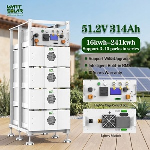 280Ah 314Ah High Voltage <b>Battery</b> 4-15 Modules 57-241kWh Rack Mounted Energy Storage System for Solar - Product Image 1