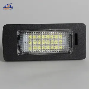 AlcantaLED 2pcs Led רכב לוחית רישוי אור עבור B * W 3 5 X סדרת E90 E90N E91 E92 e93 M3 E46 CSL E39 E60 E60N E61 E70 E71 E82 E8