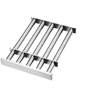 Magnetic Filter Grate Stainless Steel Rod Baffles 10000gauss 12000Gauss Hopper Magnet For Separation