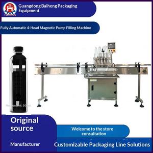 Dây chuyền sản xuất máy móc đóng chai nước ép trái cây có hương vị tự động hoàn toàn tại nhà máy - Product Image 2