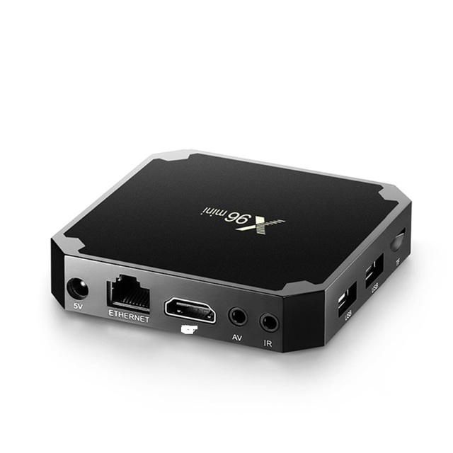 Shipping From French Warehouse X96 Mini Android 7.1 Smart TV Box ALLWINNER H313 X 96 Mini Amlogic S905W Set Top Box X96mini