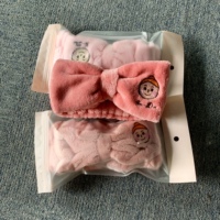 Bébé fille bandeaux cheveux arcs dames mignon tissu arc bandeau Spa bandeau cheveux