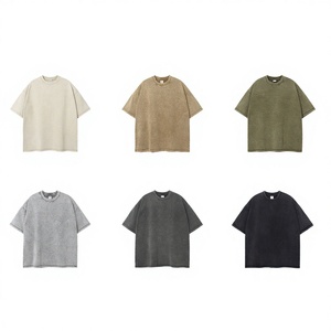 เสื้อยืดวินเทจคุณภาพสูง งานฝีมือแบบดั้งเดิม คอเล็ก ลายบาติก สไตล์สตรีทแฟชั่น ทรงหลวม แขนสั้น แบรนด์แฟชั่นสั่งทำพิเศษ - Product Image 4